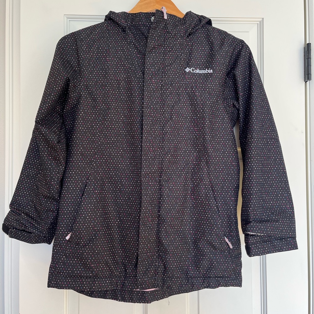 Girls Columbia Ski Jacket - 3 in 1 interchange, size M (10/12)